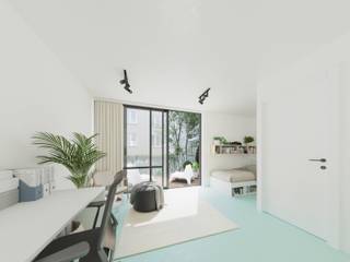 Nieuwe studentenkamer te huur in het centrum van Kortrijk, beschikbaar vanaf september 2025 en uitsluitend bestemd voor voltijdse studenten. De kamer maakt deel uit van een kleinschalig studentenproject met alle nodige voorzieningen, waaronder een gemeenschappelijke co-workingspace en een aangename binnentuin. Dankzij de uitstekende ligging vlak bij het station geniet je van een vlotte bereikbaarheid en alle faciliteiten binnen handbereik. De kamer is volledig ingericht en beschikt over eigen sanitair en een koelkast, zodat je in alle comfort kan studeren en wonen. De huurprijs bedraagt 500 euro per maand, vermeerderd met een provisie van 75 euro voor het verbruik van nutsvoorzieningen en de gemeenschappelijke delen.
Contacteer ons voor een bezoek ter plaatse.