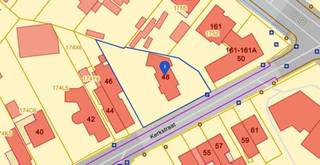 Projectgrond van 10a 66ca gelegen te centrum Begijnendijk voor de bouw van appartementen. Zeer gunstige ligging nabij scholen, lokale handelaars...