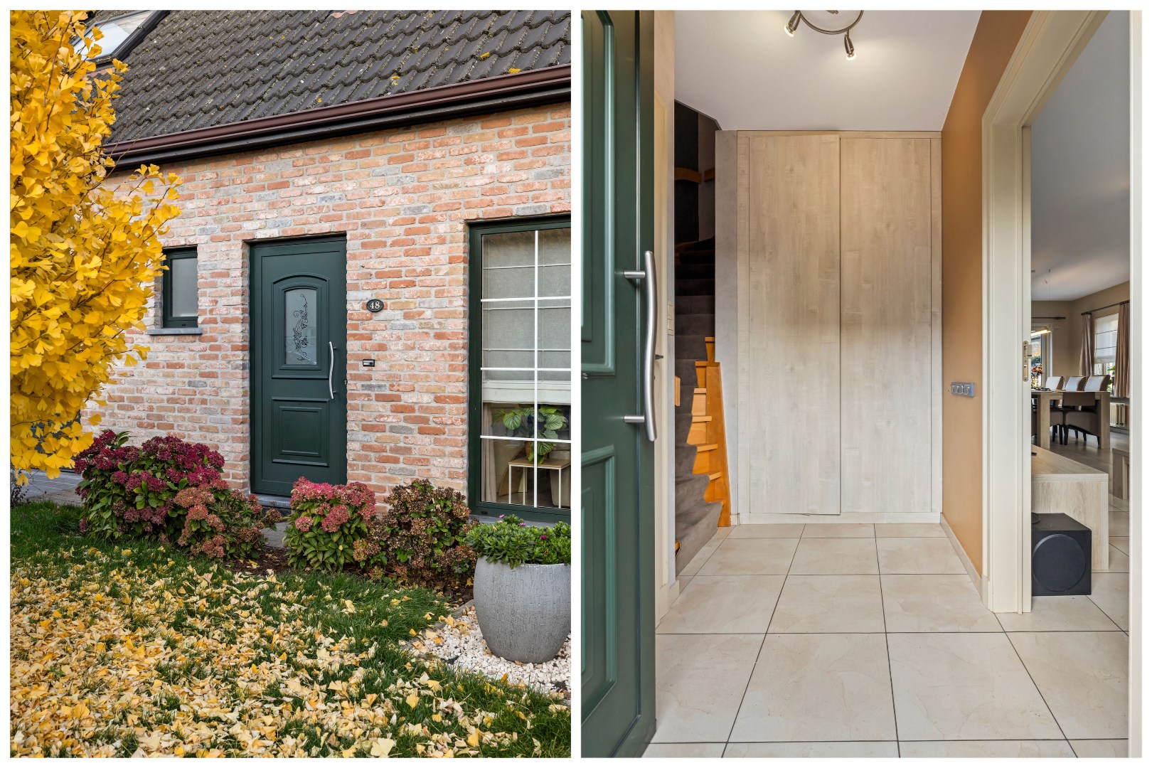 HALFOPEN WONING MET 3 SLPKS, GARAGE, TUIN EN ZONNEPANELEN IN HAMME - foto 2