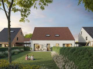 In de Jozef Verduynstraat in Ruddervoorde bouwt Danneels ruime energiezuinige gezinswoningen in stijlvolle architectuur. De woningen zijn ideaal gelegen; in een verkeersluwe straat in het centrum, dicht bij alle voorzieningen.<br /><br />Op het lot 5 bouwen we een fraaie halfopen bebouwing in hedendaags landelijke stijl.  Met o.m. een open ingedeelde woonkamer, ingerichte eilandkeuken en badkamer, mooie tuin met gezellig terras, 4 ruime slaapkamers, dressingruimte, oprit, carport, … vind je hier alles wat een gezin verlangt.<br /><br />Deze bijna-energieneutrale woning is uitgerust met een geothermische warmtepomp, zonnepanelen en een ventilatiesysteem met warmterecuperatie.<br />Danneels werkt jouw nieuwe woning sleutel-op-de-deur voor je af en jij kiest zelf jouw keuken- en badkamerinrichting en de vloer- en wandtegels bij onze partners. <br /><br />De totaalprijs en de oplevertermijn liggen vooraf vast en jouw klantenbegeleider staat voor je klaar.<br /> 