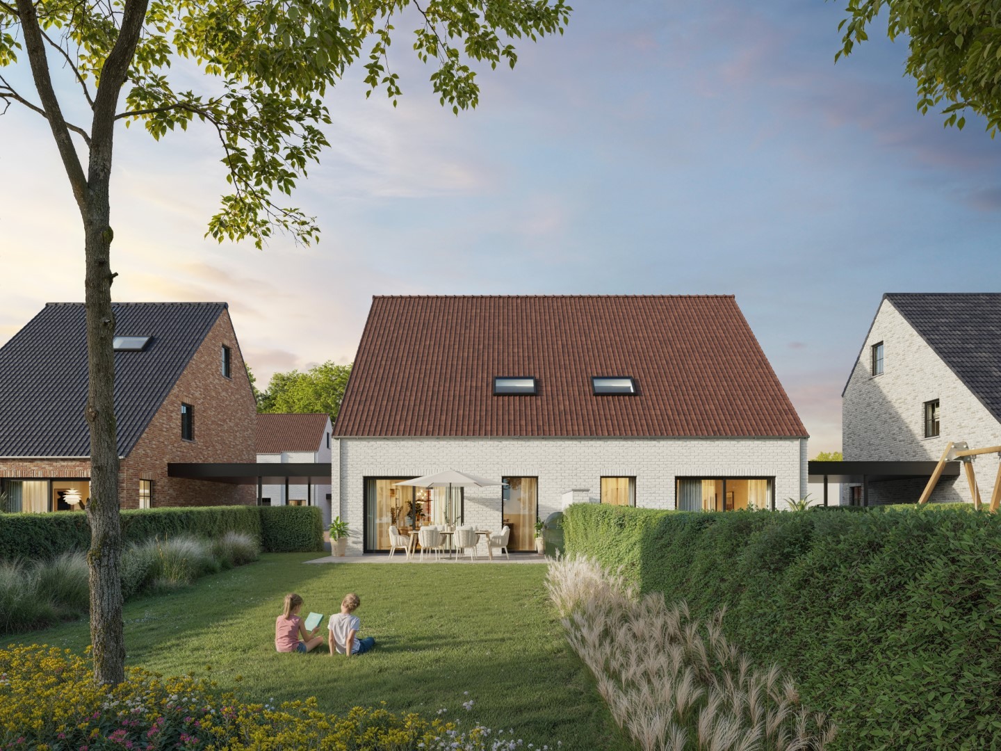 Energiezuinige halfopen bebouwing met 4 slpk’s - foto 1