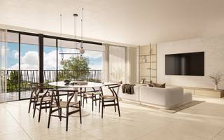 Eerste fase appartementen 't Park Tielt: De Linde - betaalbaar wonen in de armen van de natuur!<br /><br />De Linde is een gloednieuw en duurzaam woonproject op een uitzonderlijke locatie aan de rand van Tielt aan 5ha stadspark met station binnen handbereik.<br />Elk appartement in De Linde geniet van een ruim zuid georiënteerd gevelbreed leefterras, die zicht hebben op de parkzone. Deze zorgen voor een overvloed aan natuurlijk daglicht, waardoor de beleving van de buitenruimte maximaal wordt benut. <br /><br />Appartement met 2 slaapkamers op de gelijkvloerse verdieping: <br />Inkomhal, leefruimte met open keuken en technische berging, 2 slaapkamers en badkamer. <br />Ruim zuid georiënteerd terras palende aan de leefruimte met zicht op de parkzone.<br /><br />Appartement: 105,75m² <br />Terras: 84,35m²<br /><br />Troeven: <br /><br />- Uitstekende ligging met nabijheid van station en handelszaken<br /><br />- Zicht op parkzone en eigen private tuin met boomgaard<br /><br />- Uiterst energiezuinig<br /><br />- Geothermische warmtepompen: optimaal klimaat ganse jaar door <br /><br /><br />Voor meer info, aarzel niet om contact op te nemen via 051/40 40 10 of per mail naar noortje@vlaemynck.be