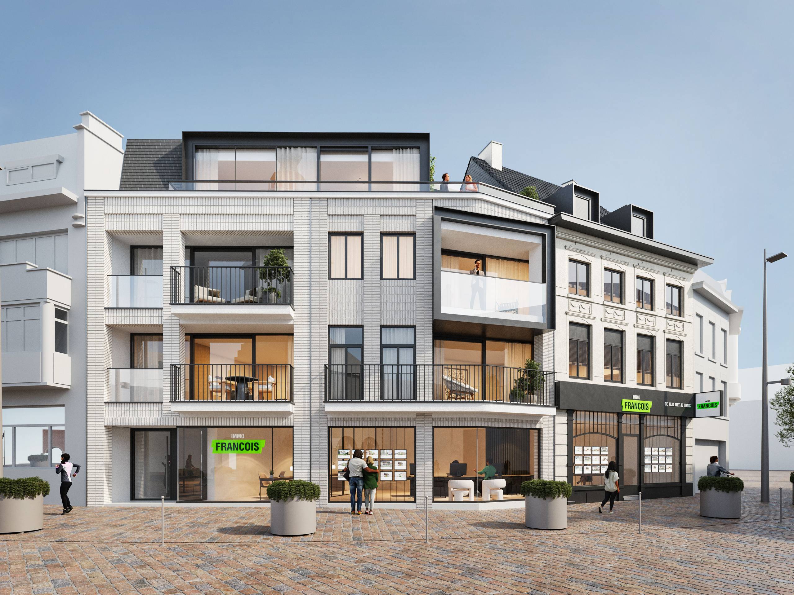 Uniek nieuwbouwproject 'Belle Fort' aan de Markt van Tielt - foto 2