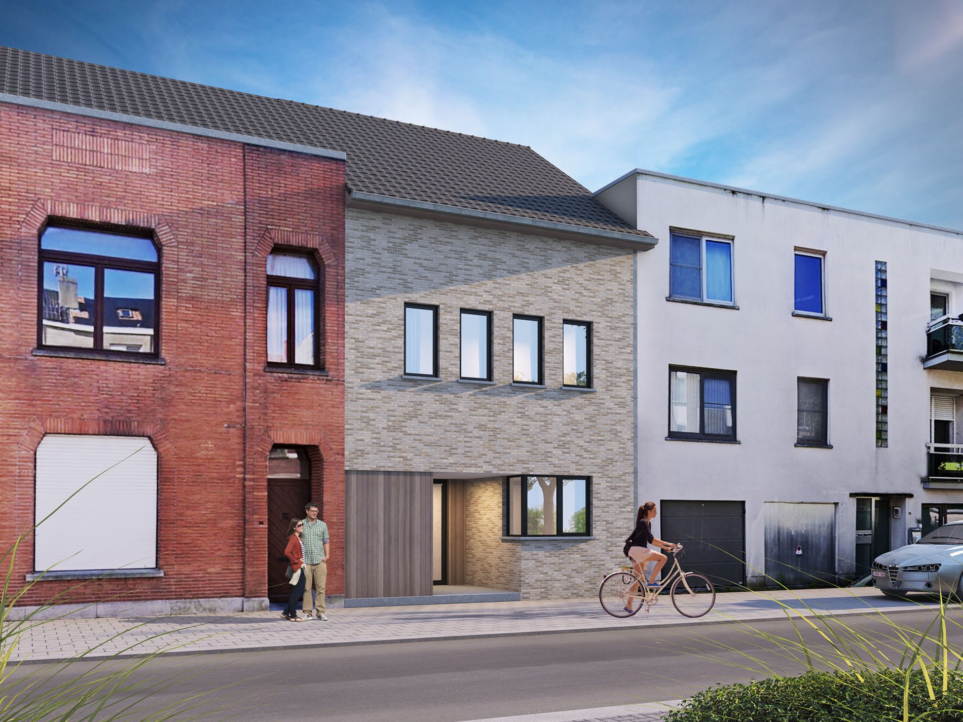 Moderne rijwoning - foto 1
