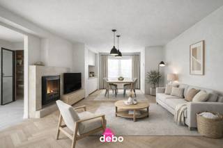 Voor wie houdt van een landelijk gelegen HOB te Anzegem met mogelijkheid tot carport naast de woning, zal hier zeker interesse voor krijgen.<br /><br />Met parking voor de deur en oprit naast de woning biedt deze woning U ook een grote diepe tuin waarbij de factuur opfrissing centraal staat. Ideaal dus voor een handige Harry die houdt van kleine renovatie.<br />De woning omvat o.a. op het GELIJKVLOERS:<br />- Grote inkomhal met glazen deur<br />- Lichtrijke leefruimte met pelletkachel en moderne tegelvloer<br />- Open keuken met alle toestellen en vaatwas<br />- Badkamer met hoekbad en toilet<br /><br />1ste VERDIEP:<br />- 3 volwaardige slaapkamers<br />- Vaste trap naar de zolder.<br /><br />Ideale ligging te Anzegem, rustige omgeving.<br />EPC 789kWh/m² - UC3407248 - Label F - renovatieplicht binnen de 6 jaar na akte.<br />Grondoppervlakte 618m² - bewoonbare oppervlakte 155m² - P-en G- score: A. Bevindt zich niet in een risicozone voor overstromingen<br /><br />Interesse in deze woning? Neem dan zeker contact op via mail info@immodebo.be 