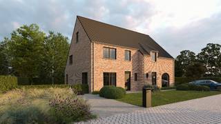 Deze charmante landelijke nieuwbouwwoning is gelegen vlakbij het centrum van Maldegem. De tuin is oostelijk georiënteerd en kijkt op de nieuw aangelegde groenzone. De woning geniet van een optimale woningindeling met op het gelijkvloers een inpandige garage, een inkomhal met gastentoilet en een lichtrijke leefruimte met open keuken. Op de eerste verdieping bevinden zich 3 slaapkamers, een dressing en een badkamer met bad + inloopdouche. De praktische zolder is toegankelijk met een uitschuifbare zoldertrap. Deze woning is ondertussen in volle opbouw, de afwerking kan door u zelf of door ons gebeuren. Standaard zijn sowieso energiezuinige technieken inbegrepen: er is geluidswerende beglazing, een warmtepomp, ventilatie D en vloerverwarming op beide verdiepingen voorzien. Zie jij jezelf hier wonen? We begeleiden je graag op weg naar je nieuwe (t)huis. Contacteer de bouwadviseur voor meer informatie op 0497 588 888 of mail naar contact@huysmanbouw.be - VERKOOPPRIJS: € 425.655 excl.BTW, excl.registratie en andere belastingen - € 504.445 incl.21% BTW, excl.registratie en andere belastingen.