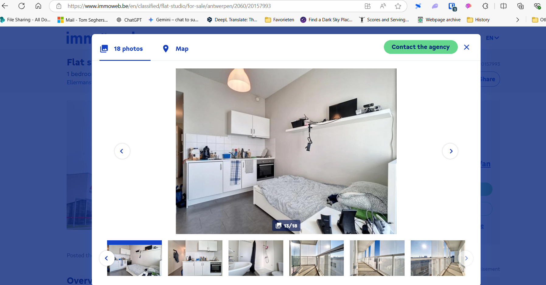 Apartment for rent in Antwerp with 1 bedroom - photo 4