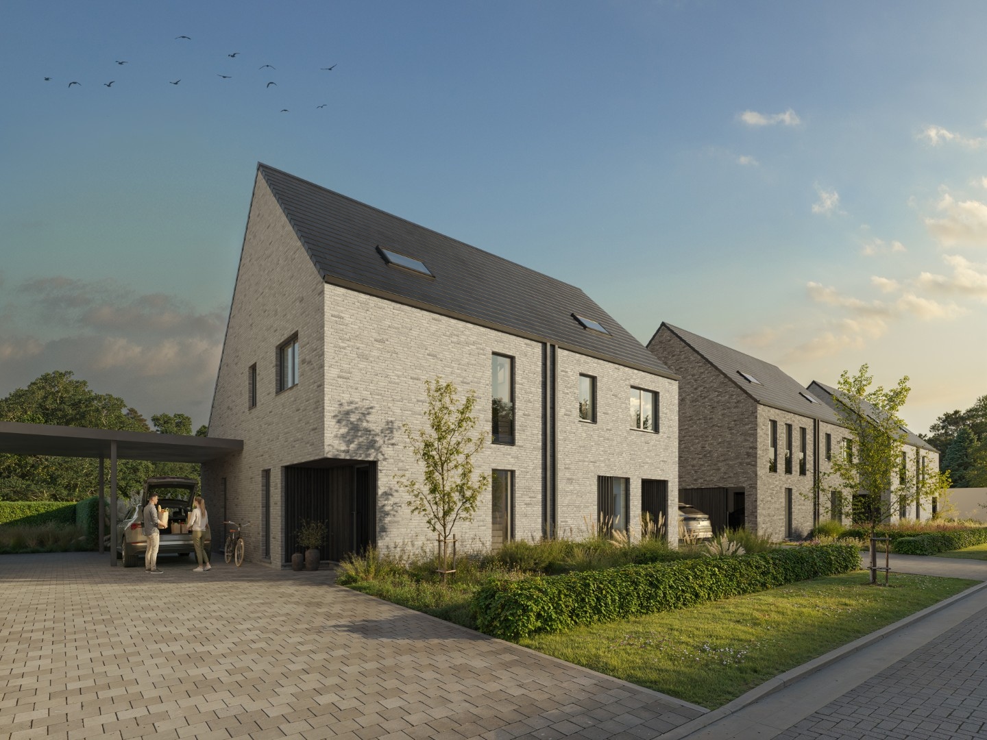 Energiezuinige halfopen bebouwing met 4 slpk’s - foto 2