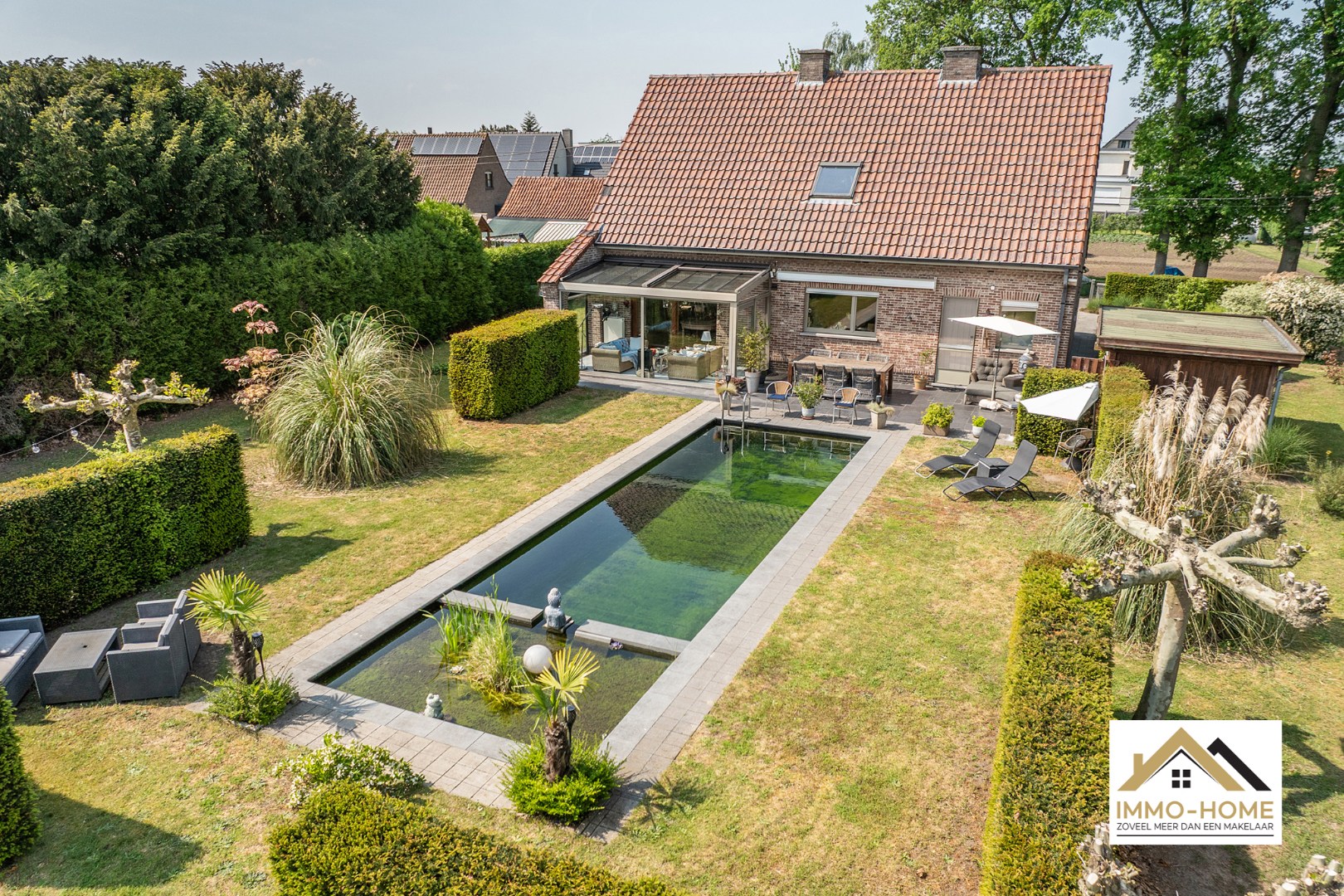 Prachtige open bebouwing met zwemvijver in landelijke omgeving! - foto 2
