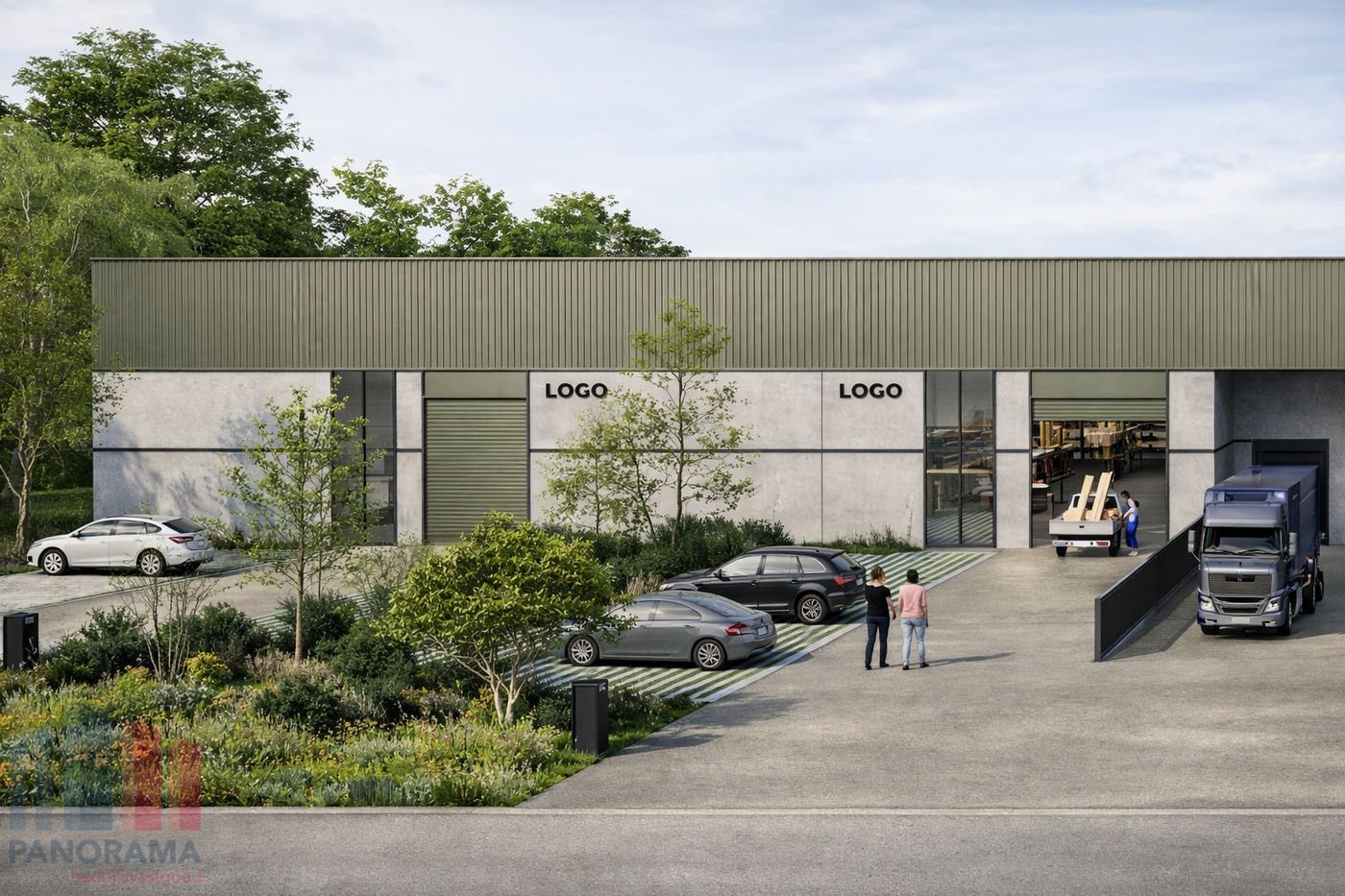 Nieuwbouw magazijn van 893 m² in Drogenbos - foto 4