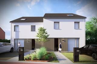 *6% BTW MOGELIJKIn het charmante en zeer gegeerde Haasrode komt binnenkort een stijlvolle halfopen nieuwbouwwoning tot leven. De woning wordt...