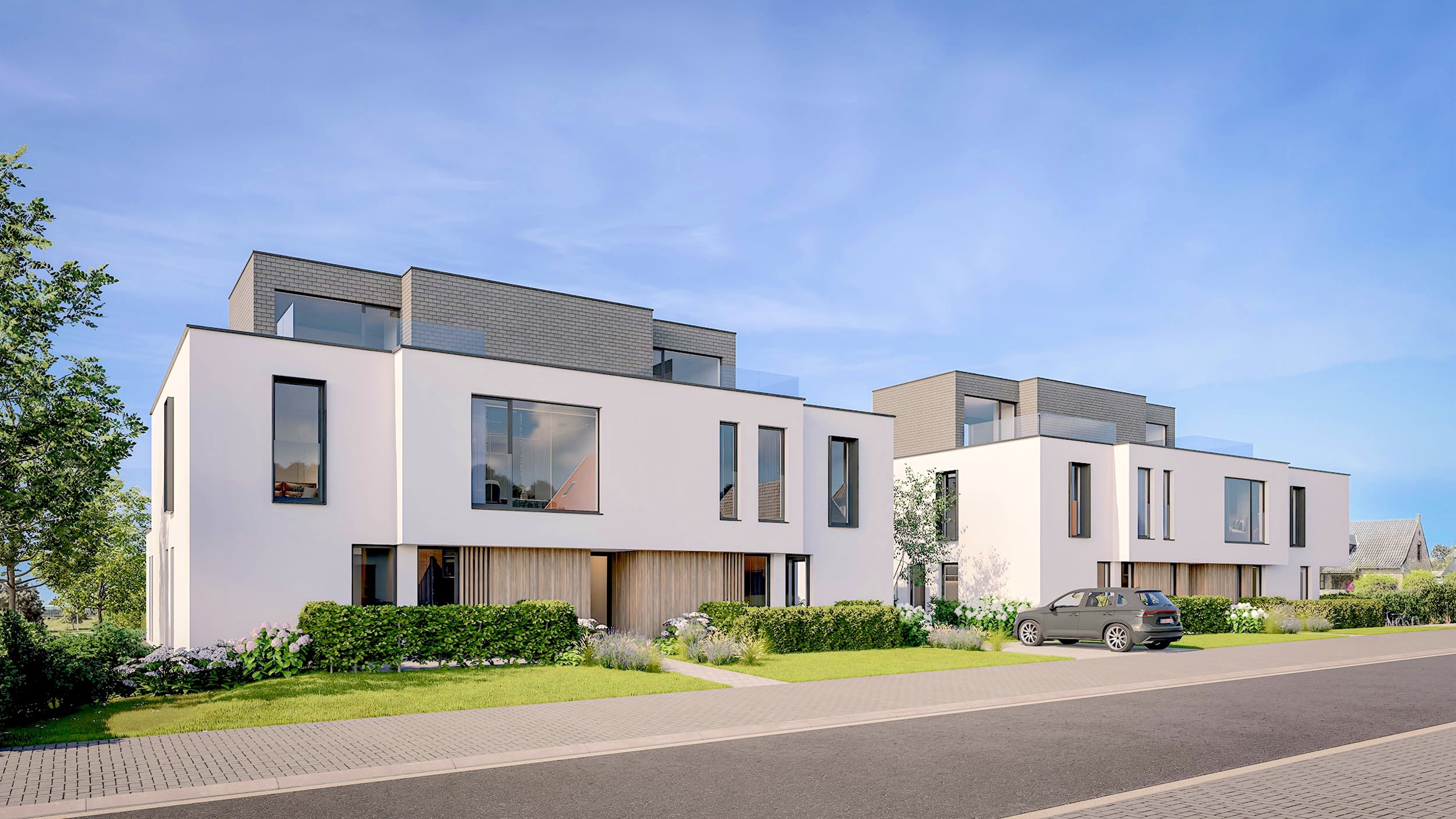 Zeer lichtrijke BEN-appartement, met grote terrassen en 2 kamers ! - foto 1