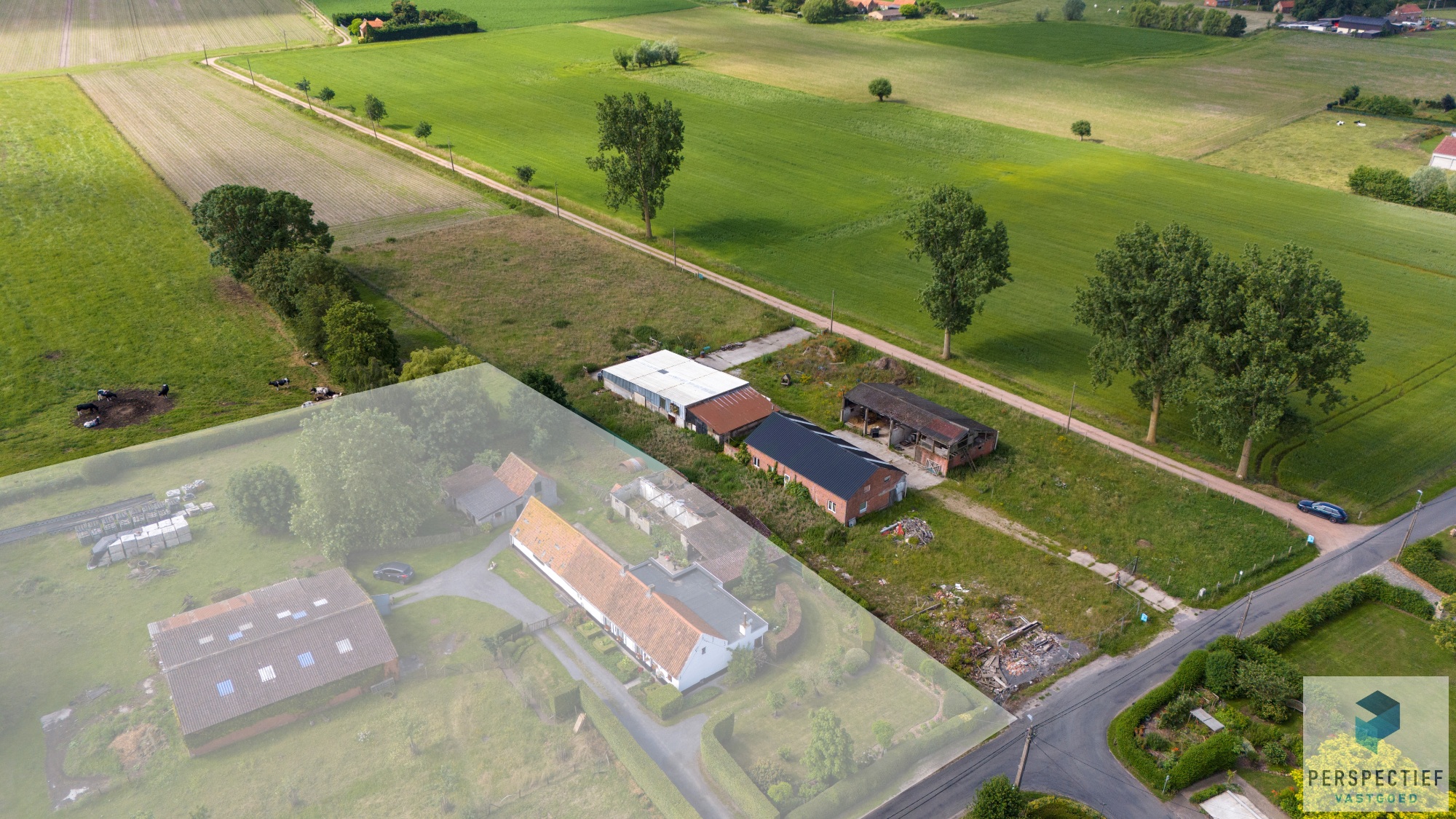 UITERST RUSTIG & LANDELIJK GELEGEN hoeve met WEILAND op ca. 6790 m² - foto 1