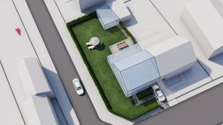 <p><span>Aan de hoek van de Meistraat en Strunkelstraat in Witgoor, Dessel, bevindt zich dit perceel bouwgrond van 534 m² voor halfopen bebouwing. De ligging combineert een aangename woonomgeving met een goede bereikbaarheid en vlotte verbindingen naar de omliggende gemeenten.</span></p>
<p><span>Het perceel heeft een straatbreedte van 11,13 meter en is zuidelijk georiënteerd, waardoor de toekomstige tuin volop van de zon kan genieten. Er kan een woning worden opgericht met een bouwbreedte van circa 10 meter en een bouwdiepte van 13 meter. Dankzij de goedgekeurde verkaveling zijn de nodige nutsvoorzieningen reeds voorzien, wat zorgt voor een vlotte start van het bouwproject.</span></p>
<p><span>De locatie biedt een mooie basis voor wie zelf een woning wil realiseren in een aangename omgeving. De combinatie van de zuidgerichte oriëntatie, de ruime perceeloppervlakte en de praktische bouwmogelijkheden maakt dit lot bijzonder interessant.</span></p>
<p><span>Troeven:</span><br /><span>• 534 m² bouwgrond voor halfopen bebouwing</span><br /><span>• Zuidgerichte oriëntatie</span><br /><span>• Goedgekeurde verkaveling</span><br /><span>• Nutsvoorzieningen reeds voorzien</span></p>
