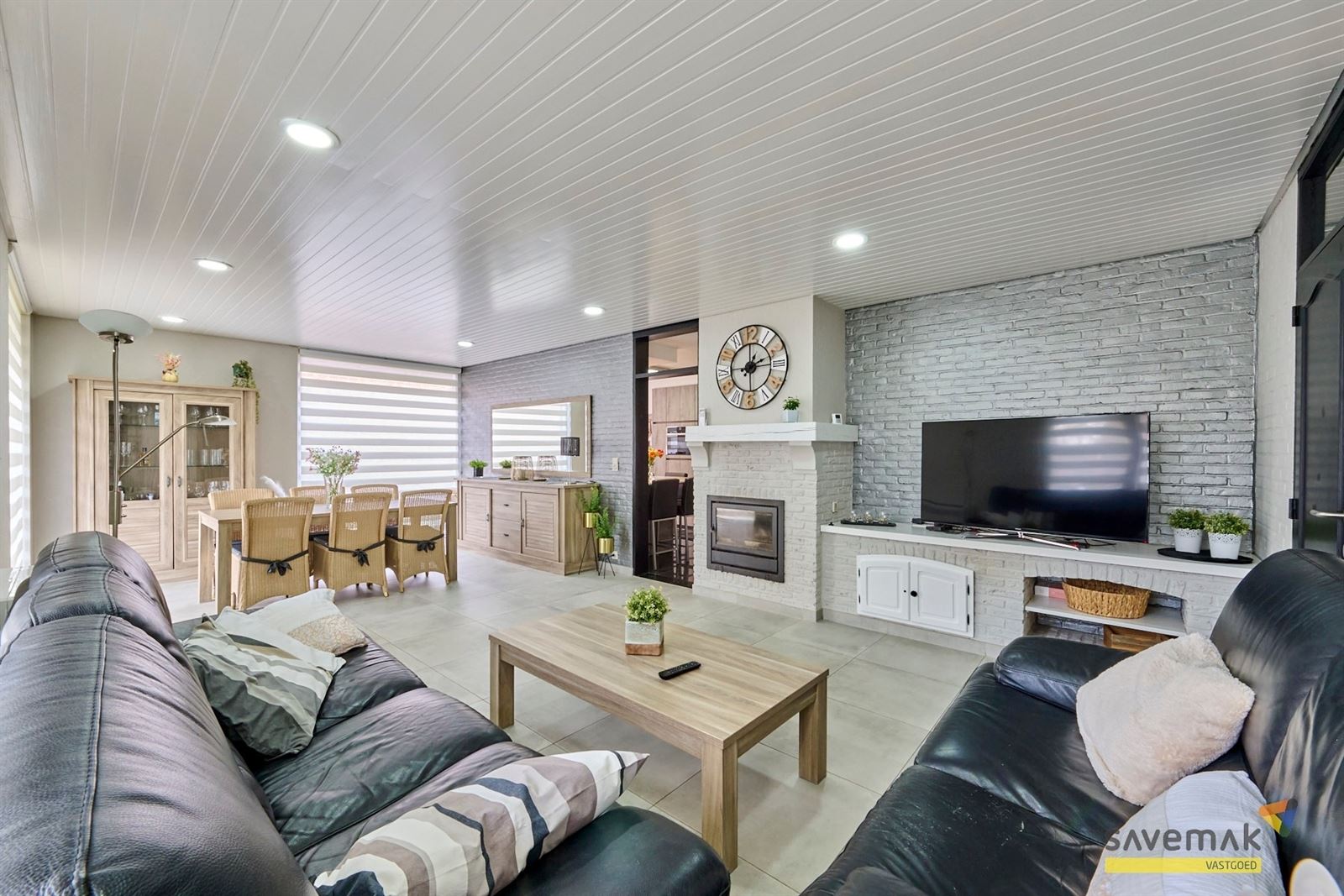 Instapklare woning met 3 gelijkvloerse slpk en magazijn 100m² - foto 4