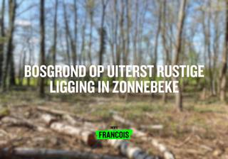 In de Nimfenbosdreef te Zonnebeke vinden we deze recreatiegrond terug. De grond is centraal, doch rustig gelegen. Je kunt er ongestoord genieten...