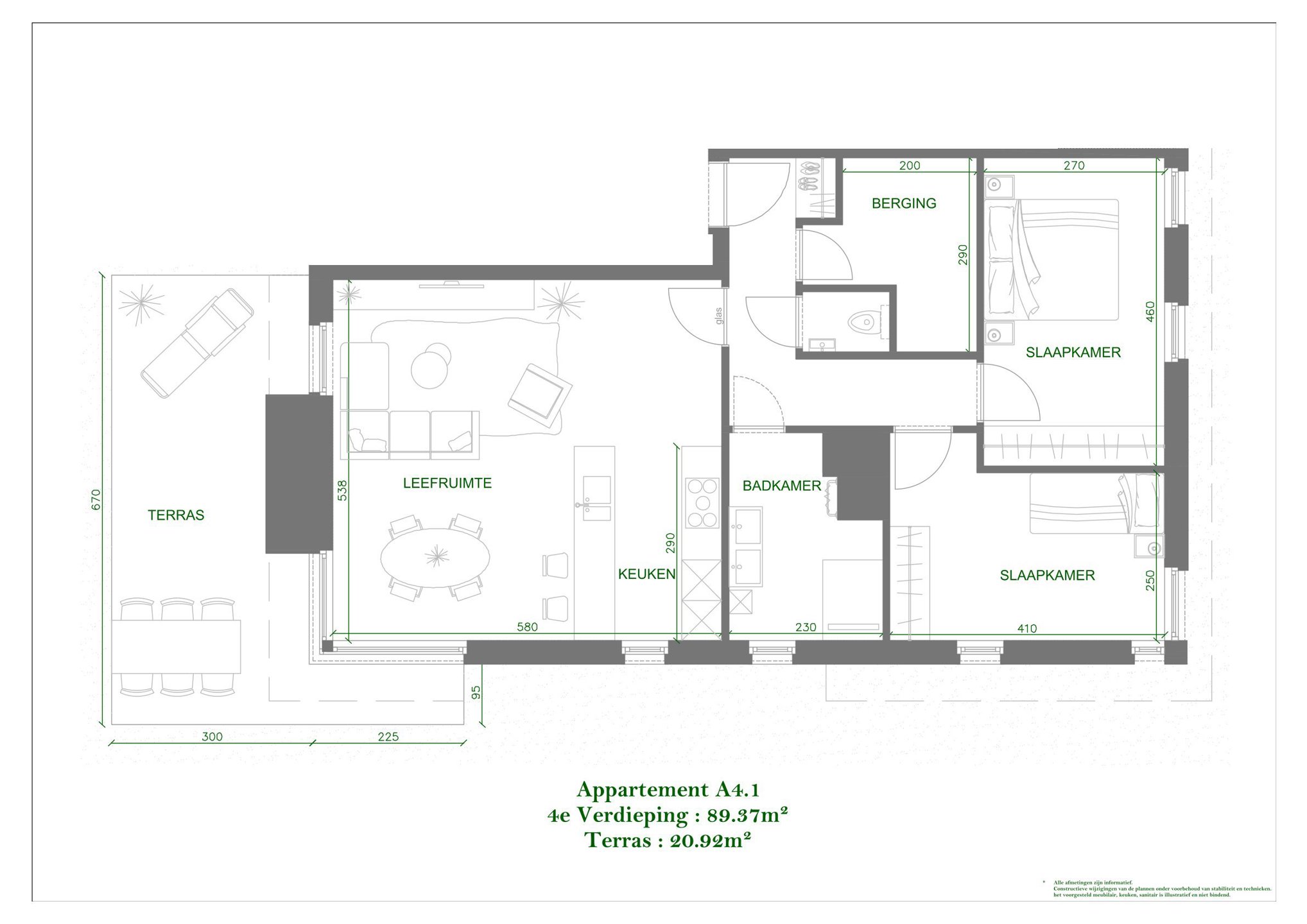 Mechelen  Penthouse  A4.1 op 4de verdiep - foto 2