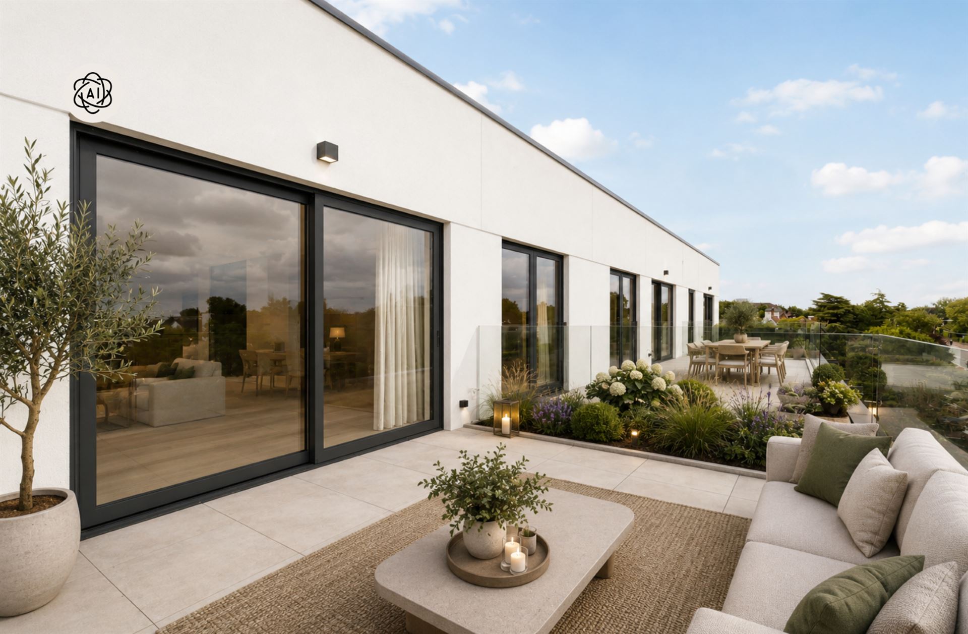 Klasseappartement met 2 slk en zonnig terras in Waregem! - foto 4