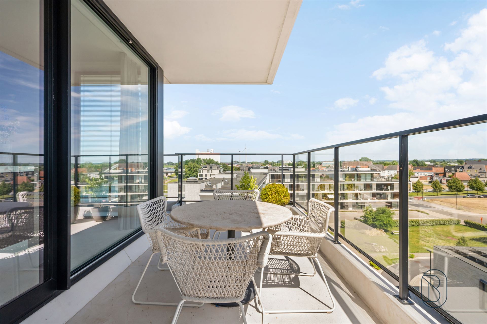 Subliem afwerkt penthouse met zicht op de Leie - foto 5