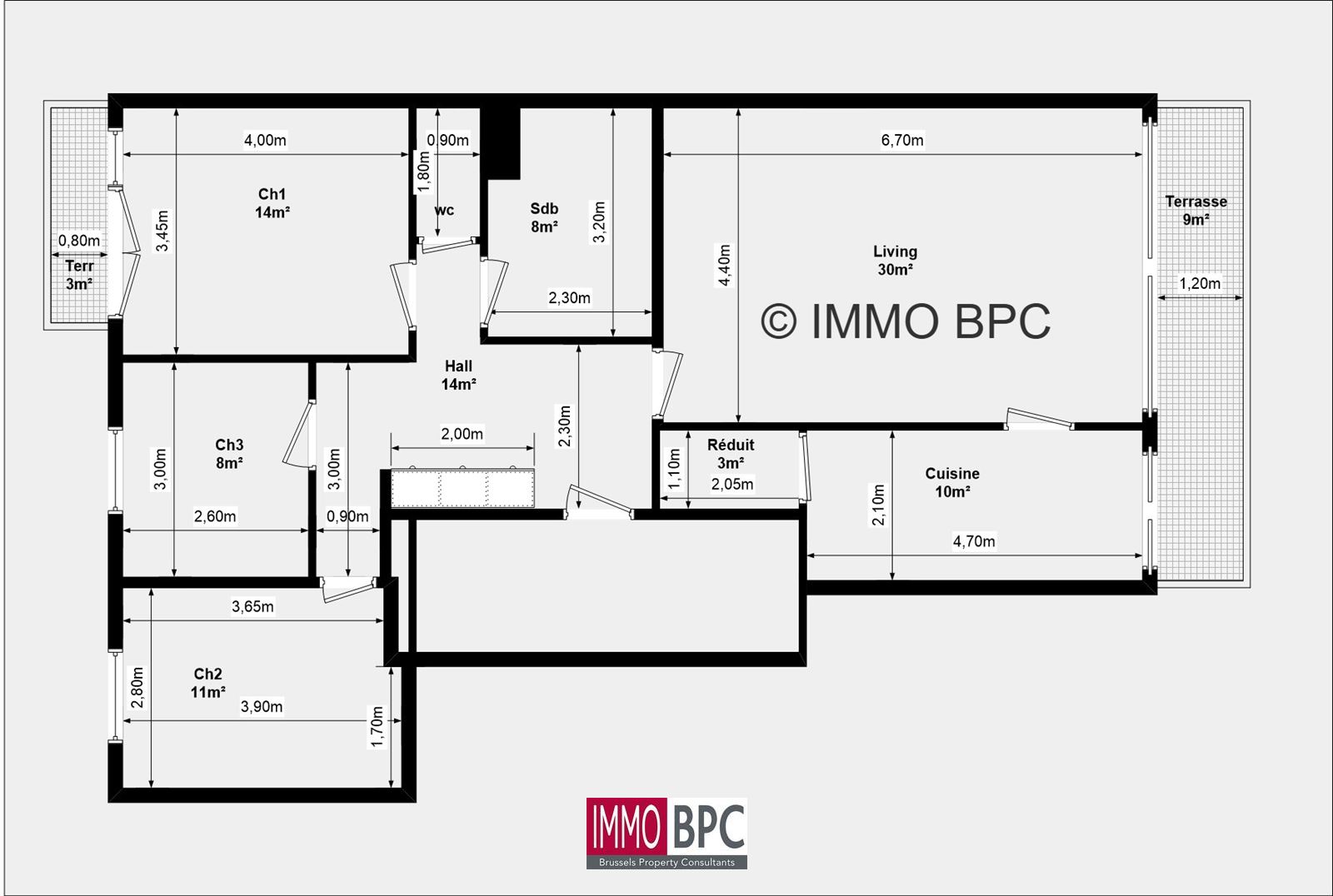 Apartment with 3 bedrooms - photo 4