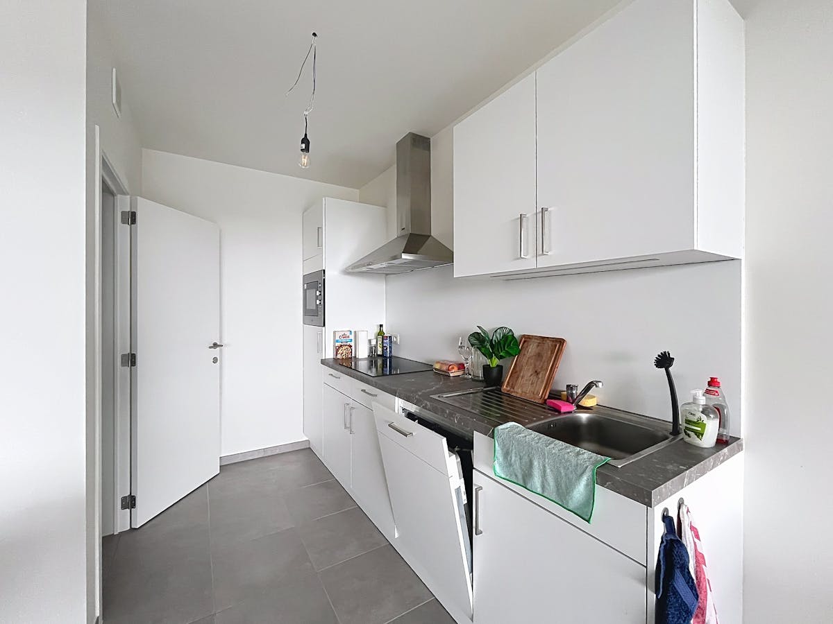 Recent één-slaapkamerappartement met ruim terras in Brugge te huur  - foto 5