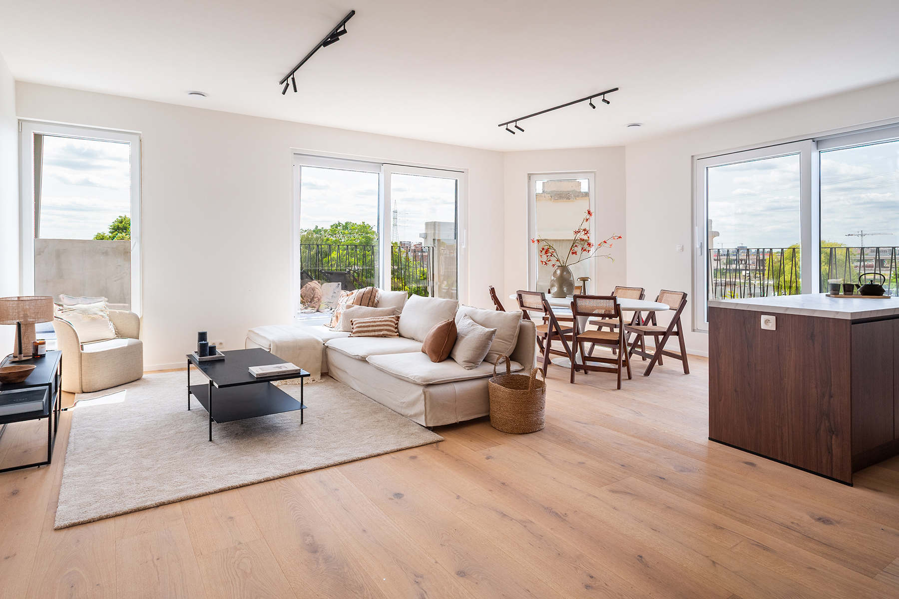 Luxueus gerenoveerde penthouse met riant zonneterras  - foto 2