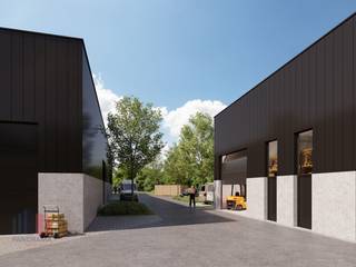 Nieuwbouw KMO-unit met een oppervlakte van 127 m² en 1 privatieve parkeerplaats te koop. De unit maakt deel uit van een bedrijvenpark bestaande uit...