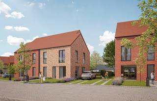 Deze halfopen bebouwing met een grondoppervlakte van 285m² combineert efficiënt ruimtegebruik met hedendaags wooncomfort. Op het gelijkvloers vind je een open leefruimte met keuken, een berging en een apart toilet. De eerste verdieping beschikt over vier slaapkamers, een ingerichte badkamer en een apart toilet. De woning wordt voorzien van een zolder en een tuin. Geïnteresseerd? Neem contact op via 03 808 43 94 of info@matexi.be.<br /> 