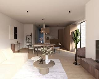 <p>Welkom in Glooizicht, een kleinschalig nieuwbouwproject met 4 hedendaagse woningen, rustig gelegen in het groene Lubbeek. Dit stijlvolle project combineert modern wooncomfort, energiezuinig wonen en een aangename woonomgeving op een strategische locatie nabij winkels, scholen, openbaar vervoer en belangrijke verbindingswegen.</p><p>De woningen werden ontworpen met bijzondere aandacht voor architectuur, lichtinval en leefkwaliteit. Dankzij de doordachte indeling geniet je van ruime leefruimtes die perfect aansluiten op het dagelijkse gezinsleven. Grote raampartijen zorgen voor een aangename natuurlijke lichtinval en creëren een open en luchtige sfeer in elke woning.</p><p>De hedendaagse architectuur wordt gecombineerd met kwalitatieve materialen en een duurzame afwerking. Hierdoor woon je niet alleen comfortabel, maar kies je ook voor een toekomstgerichte woning met aandacht voor energieprestaties en woonkwaliteit.</p><p>Elke woning beschikt over een private tuin waar je in alle rust kan genieten van het groene karakter van de omgeving. De combinatie van privacy, ruimte en rust maakt Glooizicht bijzonder aantrekkelijk voor gezinnen, koppels en investeerders die op zoek zijn naar een kwalitatieve woning in Lubbeek.</p><p>De ligging vormt een extra troef. Je woont hier in een rustige en aangename omgeving met het landelijke karakter van Lubbeek, terwijl dagelijkse voorzieningen en belangrijke verbindingswegen vlot bereikbaar zijn. Zo combineer je comfortabel wonen met een uitstekende mobiliteit.</p><p>Glooizicht biedt een unieke woonkans voor wie op zoek is naar een hedendaagse nieuwbouwwoning met tuin in Lubbeek. Mogelijkheid tot aankoop van parking. Ontdek zelf de charme, kwaliteit en woonrust van dit stijlvolle project.</p>