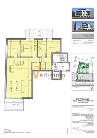 Apartment for sale in Schoten