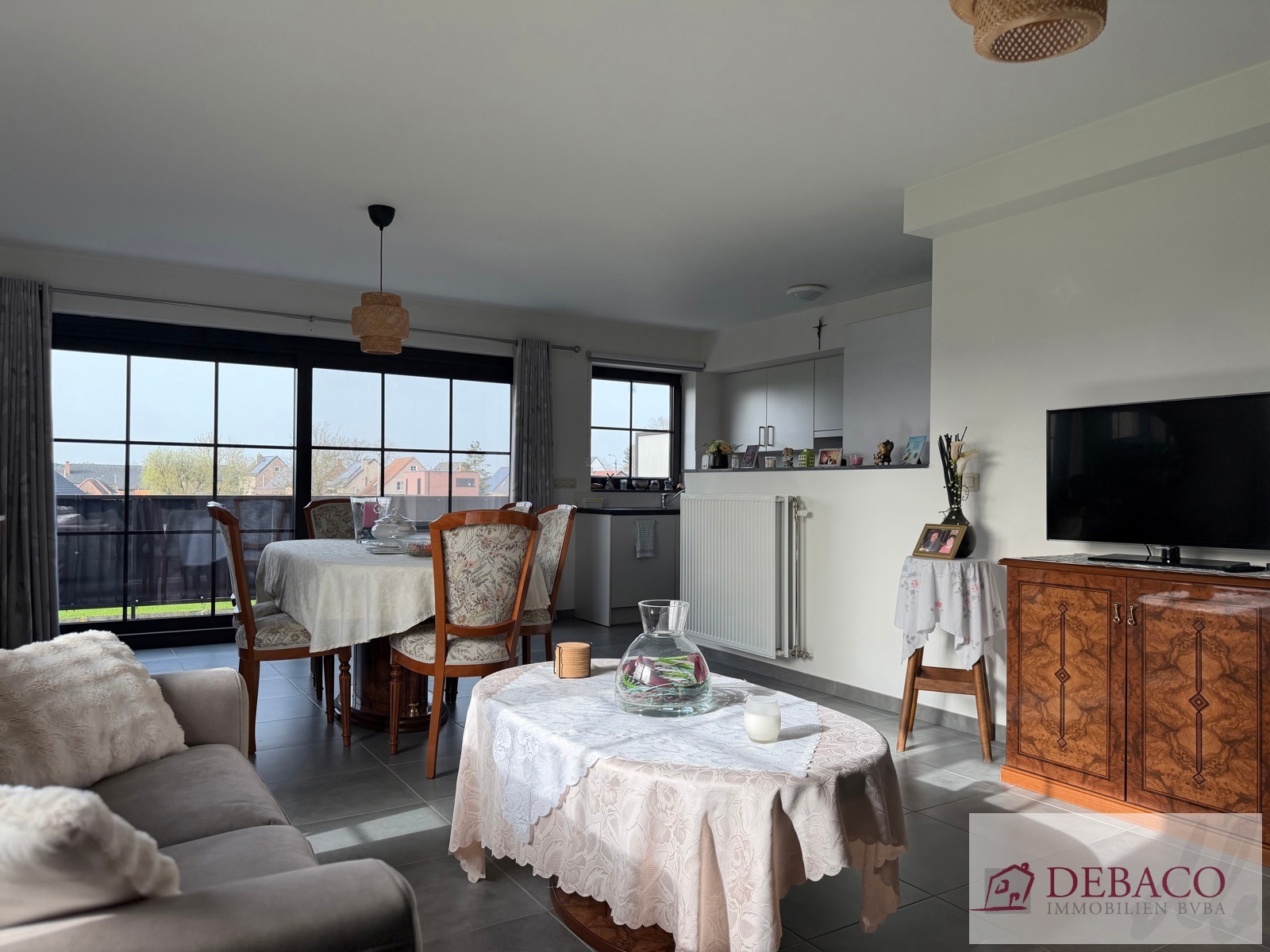 Prachtig ruim appartement met 2 slaapkamers te Wiekevorst! - foto 4