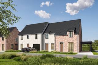 Woningen in landelijke stijl in Smeskeshof – Waregem<br />Ontdek 7 halfopen en 4 gesloten woningen in landelijke stijl in de Smeskeshof-verkaveling te Waregem, gelegen in een rustige en groene omgeving aan de rand van de stad. Deze landelijke woningen combineren klassieke charme met modern wooncomfort.<br />Op het gelijkvloers vindt u een inkomhal met apart gastentoilet, een royale leefruimte in directe verbinding met de open keuken, en een bureauruimte. Elke woning biedt een praktische garage of wasplaats, afhankelijk van de gekozen indeling. Op de verdieping biedt de nachthal toegang tot drie of vier ruime slaapkamers, een volledig uitgeruste badkamer en een afzonderlijk toilet. Via een vaste trap bereikt u een ruime zolder, in te richten als polyvalente ruimte met een technische berging. De woningen met lotnummers 1-5-7-8-11 zijn verkocht.<br />De woningen met lotnummers 2-3 zijn volledig afgewerkt - instapklaar en onmiddellijk beschikbaar na akte. <br />Kies voor een volledig afgewerkte sleutel-op-de-deurwoning of ruwbouw wind- en waterdicht, afgestemd op uw wensen. Gelegen aan de rand van Waregem, geniet u van een serene omgeving met uitstekende verbindingen naar het centrum, het treinstation en de E17.<br />Neem vandaag nog contact op voor meer info of een bezoek ter plaatse!