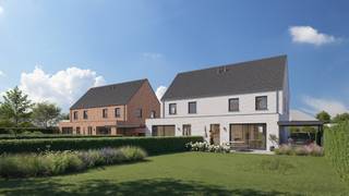 <ul>
<li>Rustige straat met uitzicht op de velden</li>
<li>Goede bereikbaarheid</li>
<li>3 slaapkamers + in te richten zolder</li>
<li>Hoogwaardige afwerking naar keuze</li>
<li>Energiezuinige en toekomstgerichte bouw</li>
</ul>
<br />OMGEVING<br />In Achterdries, een doodlopend straatje in Oosterzele, worden vier moderne halfopen woningen gerealiseerd. De ligging is ideaal: achteraan geniet je van een prachtig uitzicht op de velden, terwijl je toch vlakbij winkels, scholen en verbindingswegen woont. Hier combineer je landelijk wonen met een vlotte bereikbaarheid..<br /><br />INDELING<br />Elke woning beschikt over een lichte leefruimte met open keuken en aparte berging, die direct uitgeeft op de ruime tuin. Boven zijn er 3 comfortabele slaapkamers, een badkamer en apart toilet. De volwaardige in te richten zolderruimte biedt extra mogelijkheden: een bijkomende slaapkamer, bureau of hobbyruimte. De woningen worden gebouwd met hoogwaardige materialen en de afwerking kan volledig afgestemd worden op jouw persoonlijke smaak en wensen.<br /><br />E-PEIL<br />Dankzij duurzame technieken en kwaliteitsvolle isolatie geniet je van een lage energiekost en een hoog wooncomfort. Het E-peil ligt bijzonder gunstig, waardoor deze woningen perfect voorbereid zijn op de toekomst.<br /><br />Benieuwd om jouw droomwoning verder te ontdekken? Bel ons op 09 394 67 95 of stuur een mailtje naar info@potrell.be voor een afspraak!<br /><br />WONING OP MAAT – JOUW WONING, JOUW STIJL<br />Maak van deze woning jouw droomhuis! Kies zelf jouw keuken, vloer en badkamer en geef de woning een persoonlijke toets. Instapklaar, volgens jouw smaak en stijl. Jij kiest – Potrell voert uit. Zo eenvoudig is het.<br /><br /><em>Prijzen exclusief kosten.</em>