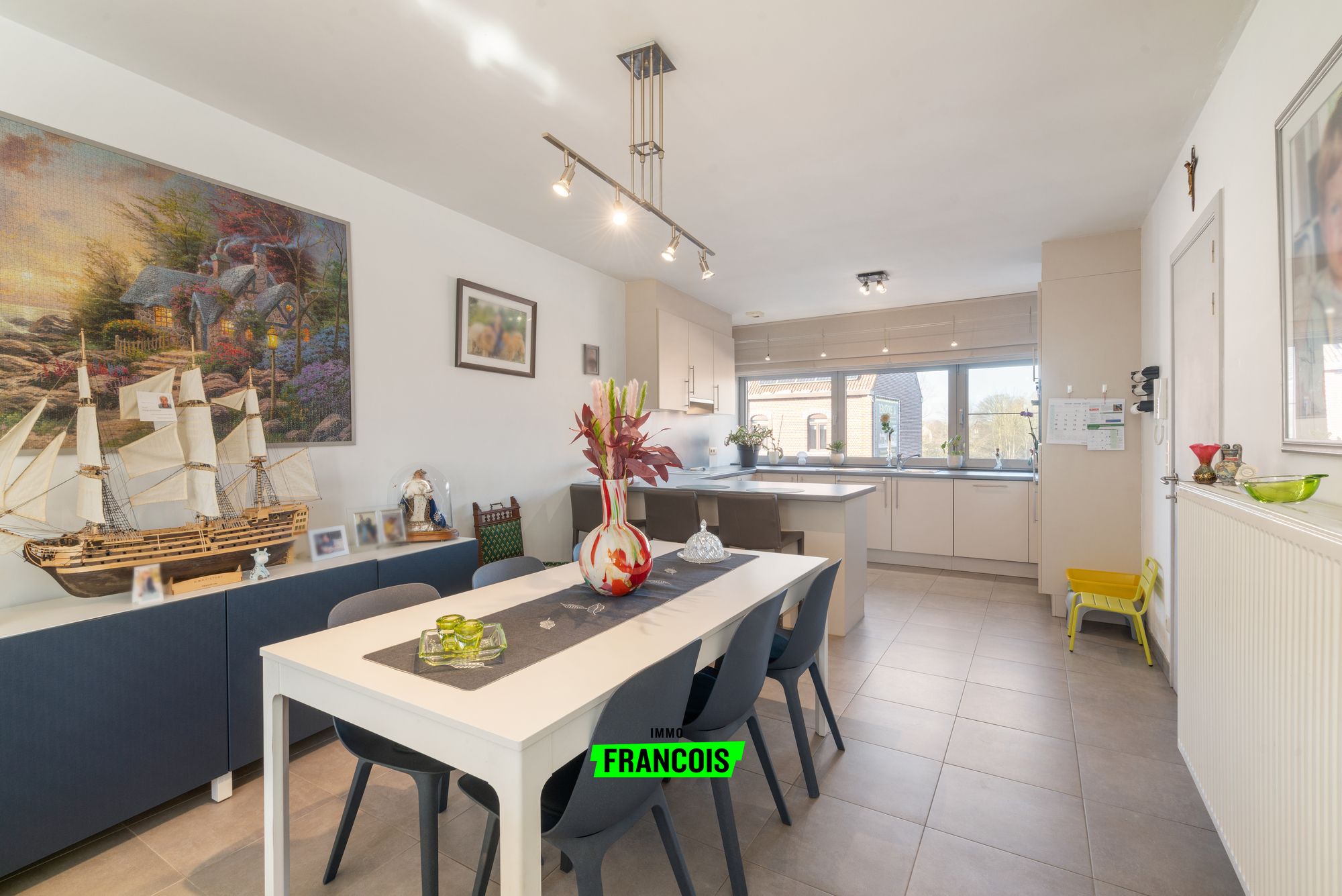 Ruim duplexappartement met kantoorruimte te koop in Bambrugge - foto 5