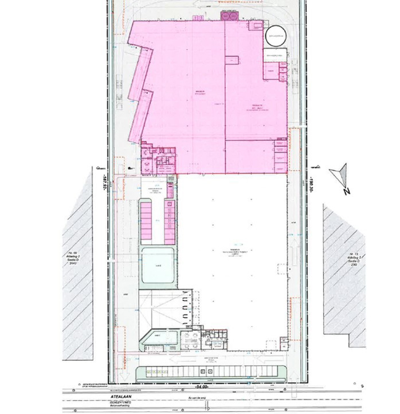 Built to Suit magazijn  4000m² met kantoor 420m²  te huur, oplevering 3Q 2026 - foto 4