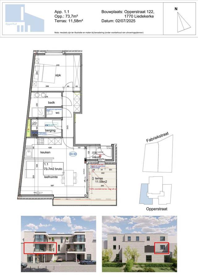 Projet à vendre à Liedekerke