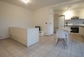 <p><span>Vous êtes à la recherche d’un studio agréable dans un emplacement stratégique à Merchtem ? Alors ce studio bien entretenu avec terrasse mérite certainement une visite !</span></p>
<p><span>Situé au Stoofstraat 40, ce studio bénéficie d’une excellente accessibilité. Les commerces, les écoles, les transports en commun ainsi que le centre de Merchtem se trouvent tous à distance de marche.</span></p>
<p><span>Agencement</span></p>
<p><span>Le studio est situé au premier étage d’une petite résidence et offre tout le confort nécessaire.</span></p>
<p><span>L’entrée, équipée d’un WC séparé, mène à la pièce de vie lumineuse avec cuisine ouverte. La cuisine dispose de toutes les installations nécessaires, notamment d’un four, d’un lave-vaisselle, d’un réfrigérateur et de nombreux espaces de rangement.</span></p>
<p><span>La pièce de vie offre suffisamment d’espace pour installer une petite table à manger ainsi qu’un canapé-lit. Elle donne également accès à une terrasse. </span><span>Le studio dispose en outre d’une salle de bains séparée avec douche.</span></p>
<p><span>Enfin, une cave privative est également comprise, idéale pour offrir un espace de rangement supplémentaire.</span></p>
<p><span>En résumé, un studio agréable et pratique, idéalement situé, pour une personne seule ou un étudiant à la recherche de confort, de convivialité et d’une excellente accessibilité.<br /><br />Prix: €575 + €25 (charges) </span></p>
<p><span>Intéressé(e) ? Prenez rendez-vous dès aujourd’hui avec notre agent immobilier !<br /></span>02 887 80 56 – info@impromove.be</p>