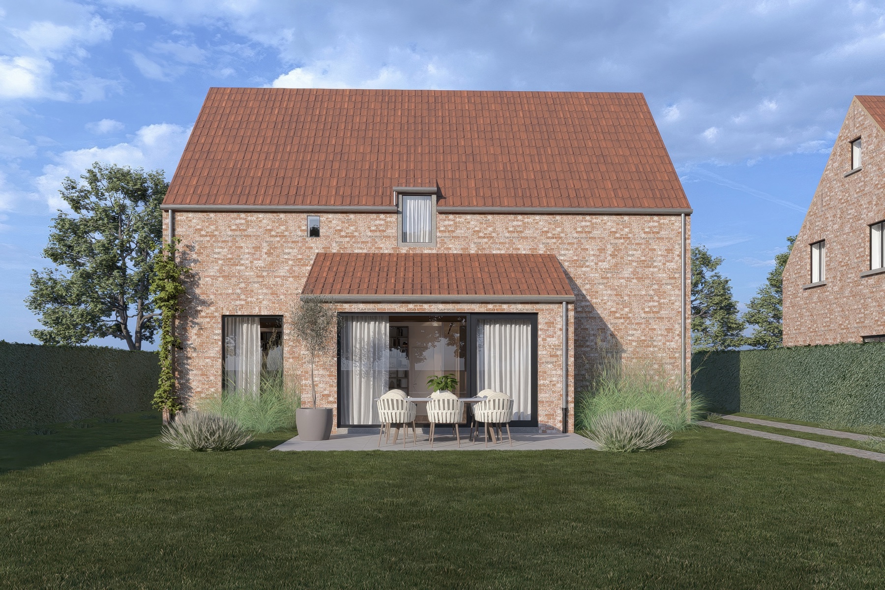 Alleenstaande nieuwbouwvilla (5 slpks) op landelijke ligging - foto 4