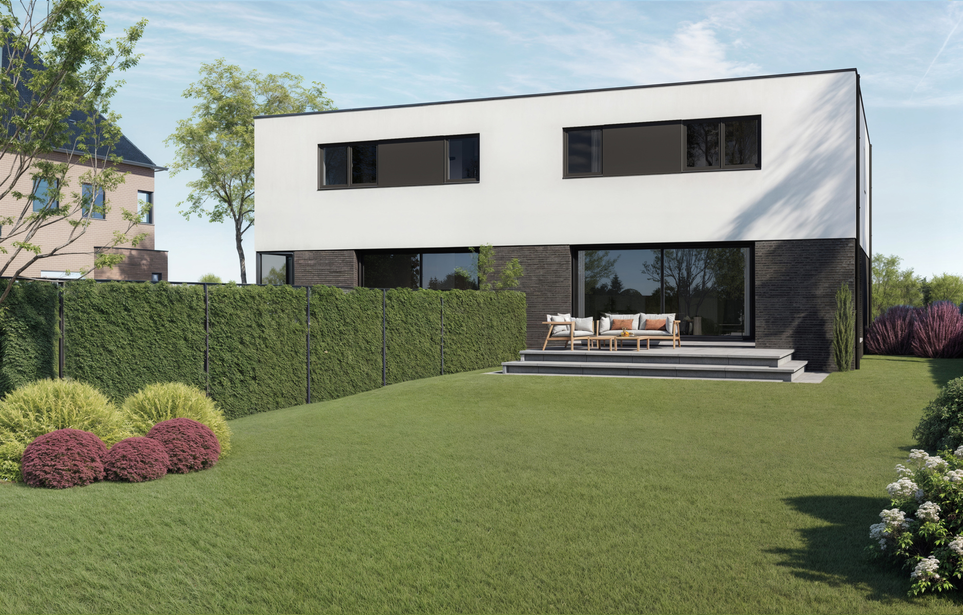 Moderne, energiezuinige (BEN) nieuwbouwwoning in het landelijke Kalfort - foto 4