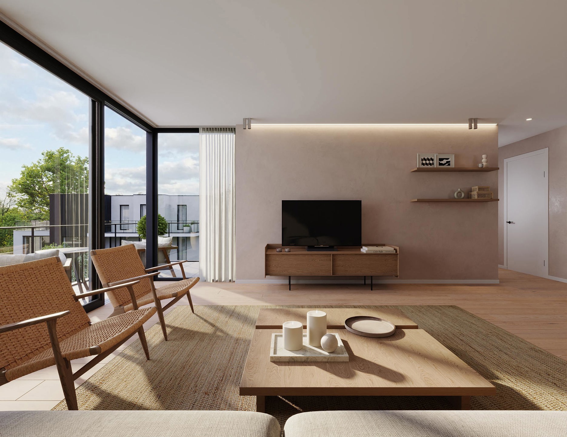 Appartement met 3 slaapkamers en 2 badkamers - foto 3