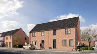 Centraal wonen in Tielt, nabij diverse winkels en station, wordt mogelijk met deze halfopen woning van 141 m² op een perceel van 411 m². Lichte leefruimte met open keuken, drie slaapkamers en mogelijkheid tot vaste trap naar de zolder. De bouwheer koos voor een hoogwaardige eco-afwerking wat zorgt voor een energiezuinig en comfortabel thuis. (*)Verlaagd btw-tarief mogelijk bij eigen bewoning of langdurige verhuur, indien aan de voorwaarden voldaan!<br />Informeer nu op ons kantoor naar de voorwaarden.