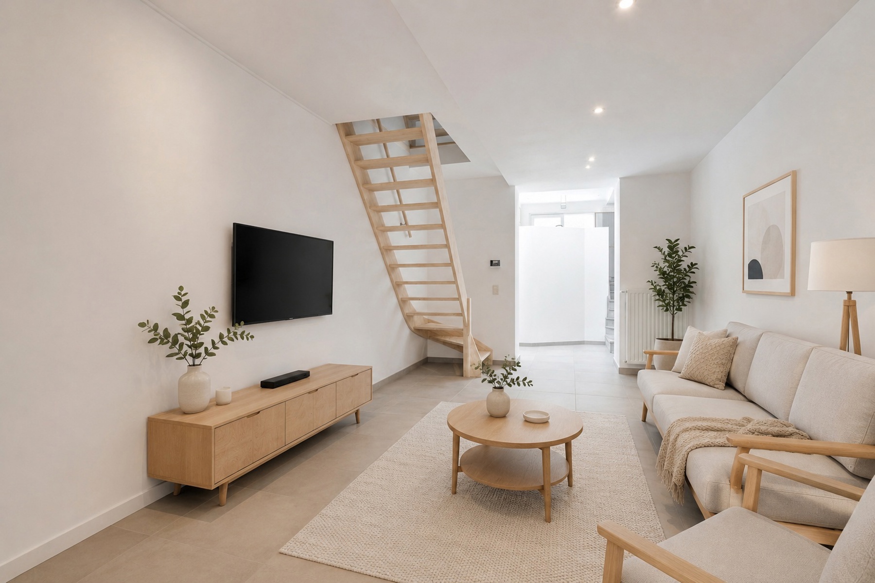 Woning met uitbreidingsbouwgrond met gegoten funderingen - foto 1