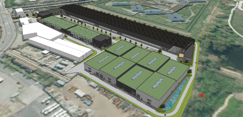 Modern nieuwbouw magazijn met kantoorruimte in Gent - foto 5