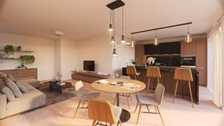 LOKEREN: op fietsafstand van de Markt en nabij oprit E17: nieuwbouwwoning met 3 slaapkamers, tuin en terras - vloerverwarming - in doodlopende...