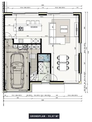 Deze energiezuinige halfopen moderne nieuwbouwwoning (lot 28) ligt op een heel mooi perceel van 586 m² in Meulebeke. Geniet van een open...