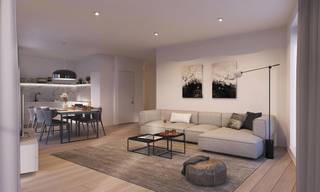 Le projet City Gate est entré dans sa deuxième phase avec un magnifique nouveau bloc d'appartements intemporels de 1, 2 ou 3 chambres, tous avec terrasse et entourés d'agréables jardins paysagers entre les bâtiments et les locaux commerciaux au rez-de-chaussée. Il est situé dans un quartier en plein essor, à deux pas du centre de Machelen, à la frontière avec Bruxelles. Cet emplacement idéal offre de nombreux avantages tels que les transports publics (gare), les commerces et les écoles. Tous les appartements sont isolés acoustiquement. La durabilité et l'efficacité énergétique sont plus importantes que jamais. C'est pourquoi City Gate Machelen propose la production d'eau chaude au moyen d'un chauffe-eau solaire et se conforme également aux dernières réglementations en matière d'énergie. Le projet convient parfaitement comme investissement en raison de son emplacement et de sa finition de haute qualité, mais il est également parfait pour y vivre. Profitez dès maintenant des prix de lancement.