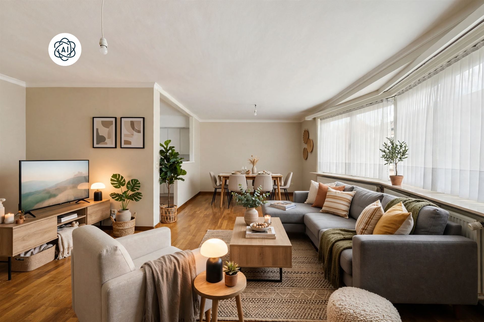 Ruim appartement met 2 slaapkamers en terras in Ronse - foto 4