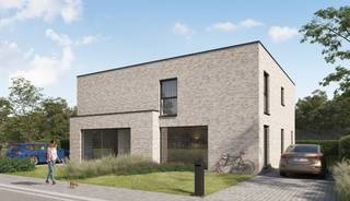 Ontdek deze prachtige woning in Mariekerke, een idyllische deelgemeente van Bornem. Hier geniet je van een oase van rust, terwijl je toch vlakbij winkels, scholen en openbaar vervoer woont. De basisschool ligt op slechts 1 km afstand en een bushalte bevindt zich op amper 60 meter. De woningen liggen in de groene omgeving van de Schelde en het natuurreservaat "Eiland van Mariekerke", waar je eindeloos kunt wandelen en fietsen. Bovendien geniet je achteraan het terrein van een adembenemend vergezicht over de omliggende natuur.
Deze moderne woning biedt een doordachte indeling met een inkomhal, een ruime en lichtrijke woon- en eetkamer, een open keuken, 3 slaapkamers en 1 badkamer. Jij bepaalt zelf de afwerking van de keuken, badkamer, vloeren en binnendeuren, zodat jouw nieuwe thuis volledig aansluit bij jouw smaak en wensen.
Wil jij wonen op deze unieke locatie? Contacteer ons vandaag nog voor meer informatie!