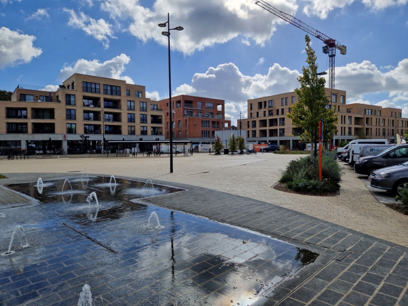 Centraal gelegen nieuwbouw handelsgelijkvloers (160m²) met gezellig terras (130m²) op een TOPlocatie! - foto 1