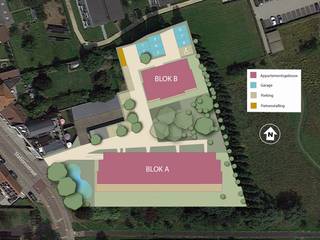 Residentie Vici is gelegen in de Stationsstraat en residentie A bevat 21 appartementen, gelegen vlakbij de oude spoorwegbedding.Eyecatcher van het...